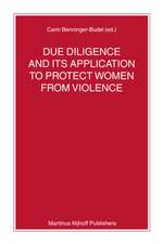 Due Diligence and Its Application to Protect Women from Violence