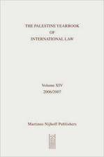 The Palestine Yearbook of International Law, Volume 14 (2006-2007)