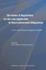 The Rome II Regulation on the Law Applicable to Non-Contractual Obligations: A New International Litigation Regime