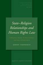 State–Religion Relationships and Human Rights Law