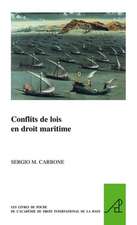 Conflits de lois en droit maritime