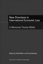 New Directions in International Economic Law