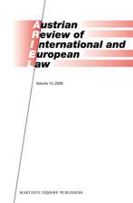 Austrian Review of International and European Law, Volume 14 (2009)