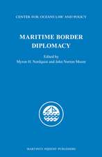 Maritime Border Diplomacy