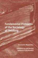 Fundamental Problems of the Sociology of Thinking