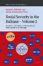 Social Security in the Balkans – Volume 2