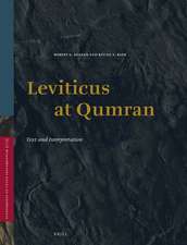 Leviticus at Qumran: Text and Interpretation