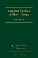 European Yearbook of Minority Issues, Volume 14 (2015)