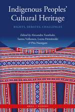 Indigenous Peoples' Cultural Heritage: Rights, Debates, Challenges