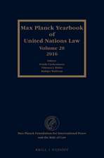 Max Planck Yearbook of United Nations Law, Volume 20 (2016)