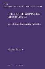 The South China Sea Arbitration: Jurisdiction, Admissibility, Procedure