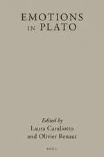 Emotions in Plato