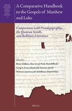 A Comparative Handbook to the Gospels of Matthew and Luke: Comparisons with Pseudepigrapha, the Qumran Scrolls, and Rabbinic Literature