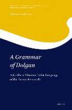 A Grammar of Dolgan