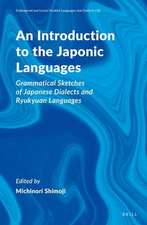 An Introduction to the Japonic Languages: Grammatical Sketches of Japanese Dialects and Ryukyuan Languages