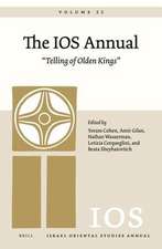 The IOS Annual Volume 22: “Telling of Olden Kings”