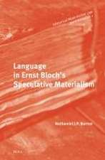 Language in Ernst Bloch's Speculative Materialism