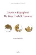 Gospels or Biographies? The Gospels as Folk Literature