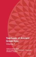 Yearbook of Ancient Greek Epic: Volume 7