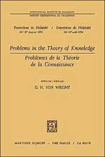 Problems in the Theory of Knowledge / Problèmes de la théorie de la connaissance