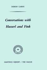 Conversations with Husserl and Fink