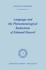 Language and the Phenomenological Reductions of Edmund Husserl