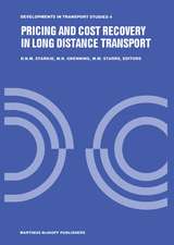 Pricing and Cost Recovery in Long Distance Transport