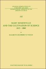 Mary Somerville and the Cultivation of Science, 1815–1840