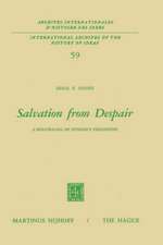 Salvation from Despair: A Reappraisal of Spinoza’s Philosophy