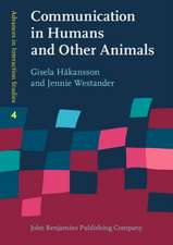 Communication in Humans and Other Animals