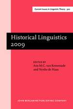 Historical Linguistics 2009