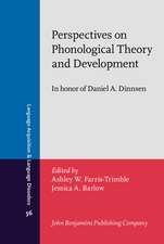 Perspectives on Phonological Theory and Development