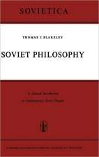 Soviet Philosophy: A General Introduction to Contemporary Soviet Thought