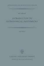 Introduction to Astronomical Photometry