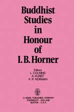 Buddhist Studies in Honour of I.B. Horner