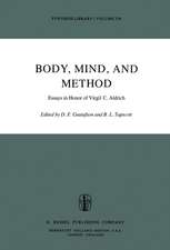 Body, Mind, and Method: Essays in Honor of Virgil C. Aldrich