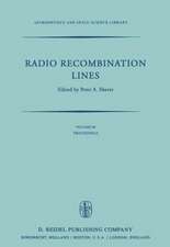 Radio Recombination Lines: Proceedings of a Workshop Held in Ottawa, Ontario, Canada, August 24–25, 1979