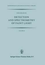 Detection and Spectrometry of Faint Light