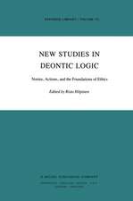 New Studies in Deontic Logic: Norms, Actions, and the Foundations of Ethics