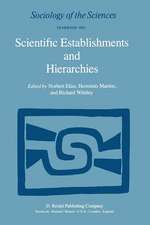 Scientific Establishments and Hierarchies