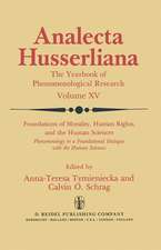 Foundations of Morality, Human Rights, and the Human Sciences: Phenomenology in a Foundational Dialogue with the Human Sciences