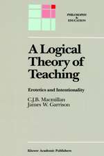 A Logical Theory of Teaching: Erotetics and Intentionality