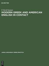 Modern Greek and American English in Contact