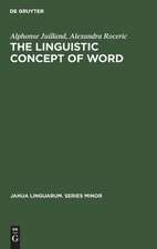 The Linguistic Concept of Word: Analytic Bibliography