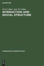 Interaction and Social Structure