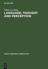 Language, Thought and Perception: A Proposed Theory of Meaning