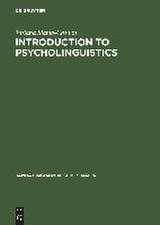 Introduction to Psycholinguistics