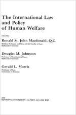 International Law and Policy of Human Welfare