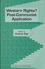 Western Rights? Post-Communist Application