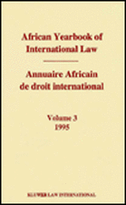 African Yearbook of International Law / Annuaire Africain de droit international, Volume 3 (1995)